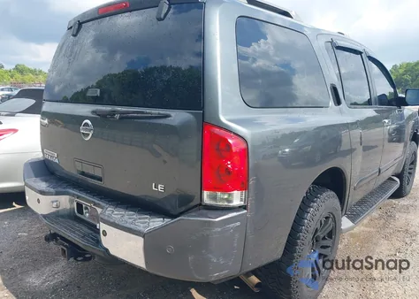 2004 Nissan Pathfinder Armada Le from USA, damaged, VIN 5N1AA08A54N743997